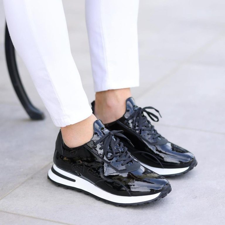 Sail Lakers - Siyah Rugan Deri Bağcıklı Erkek Günlük Ayakkabı