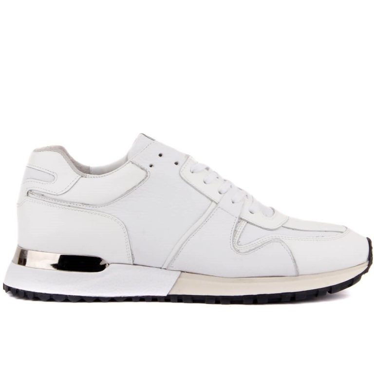 Sail Lakers - Beyaz Deri Bağcıklı Erkek Günlük Ayakkabı