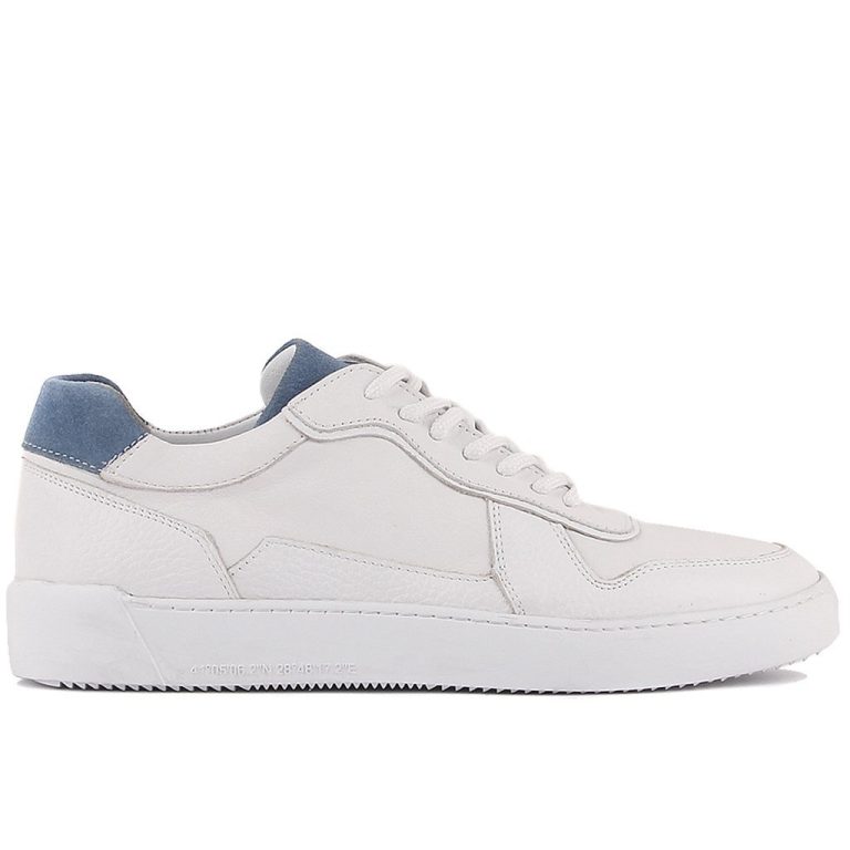 Sail Lakers - Beyaz Deri Bağcıklı Erkek Günlük Ayakkabı