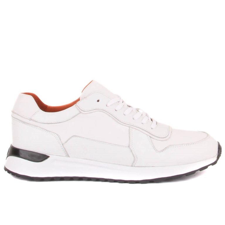 Sail Lakers - Beyaz Deri, Bağcıklı Erkek Ayakkabı