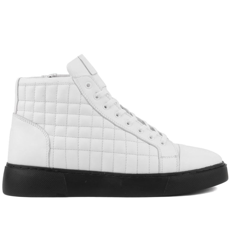 Sail Lakers - Beyaz Deri Eva Taban Günlük Ayakkabı Bot