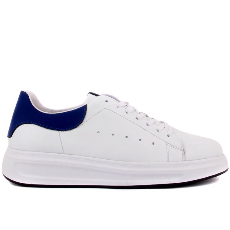 Sail Lakers - Beyaz, Lacivert Deri Erkek Günlük Ayakkabı