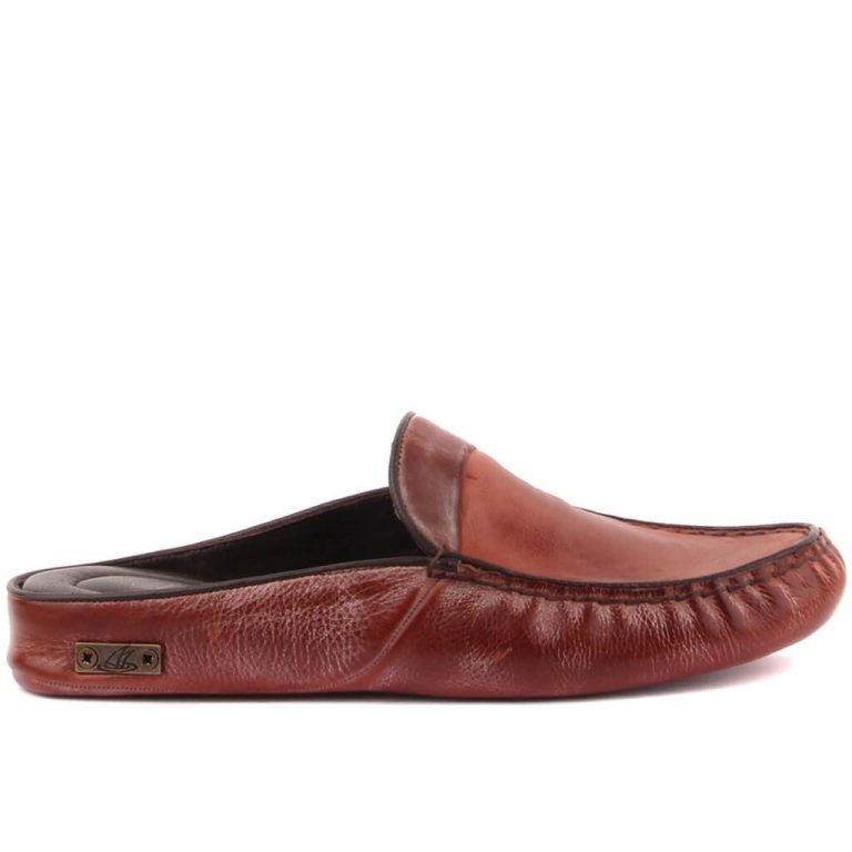 Sail Lakers - Kiremit Deri Erkek Günlük Terlik