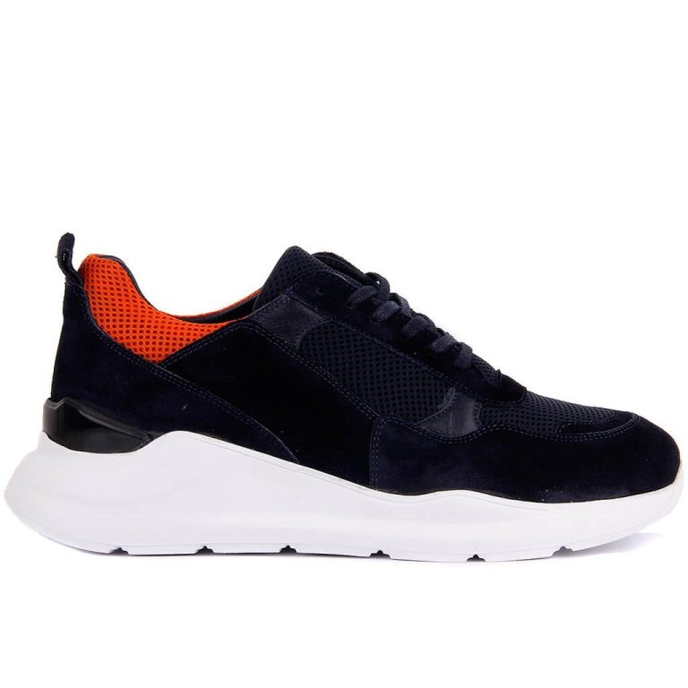 Sail Lakers - Lacivert Süet Deri Erkek Günlük Ayakkabı