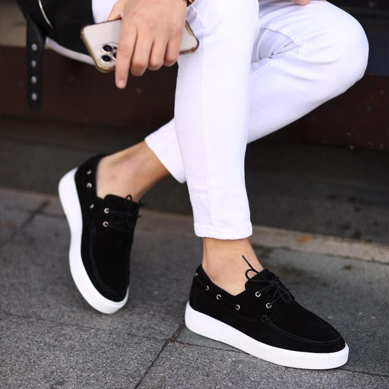 Sail Lakers - Siyah Süet Erkek Günlük Ayakkabı