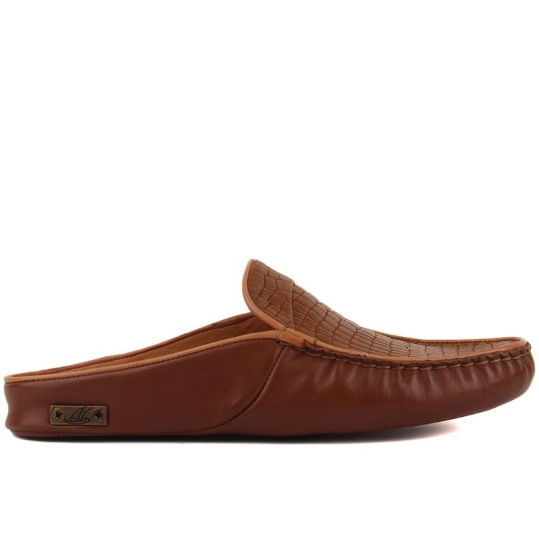 Sail Lakers - Taba Deri Erkek Ev Terliği