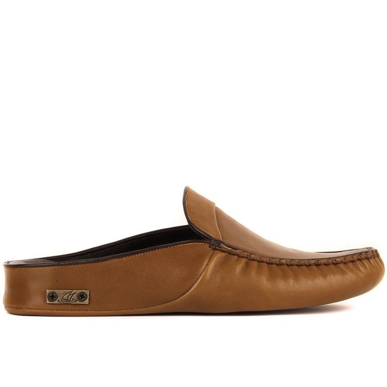 Sail Lakers - Taba Deri Erkek Ev Terliği