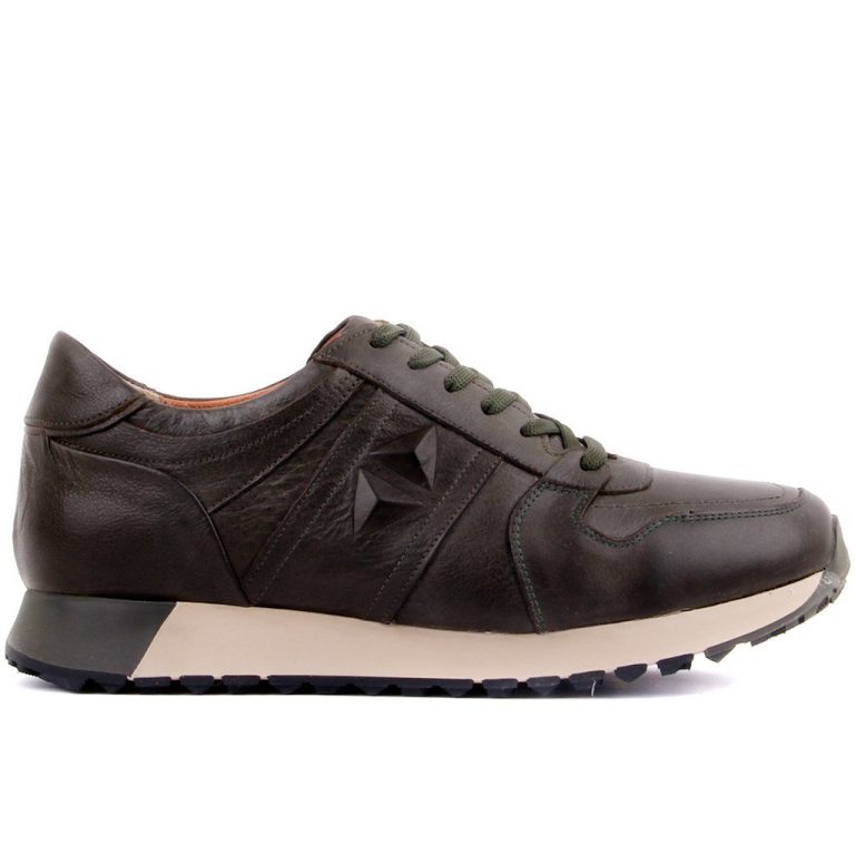 Sail Lakers - Yeşil Deri Erkek Günlük Ayakkabı